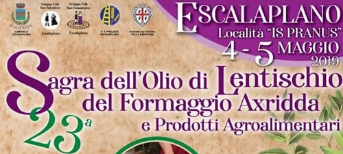 23^ Sagra dell'olio di Lentischio, del formaggio Axridda e prodotti agroalimentari. 
